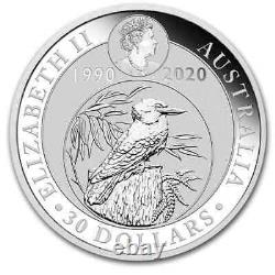 2020 Australienne Kookaburra1 Kilo Coin 35e Anniversaire