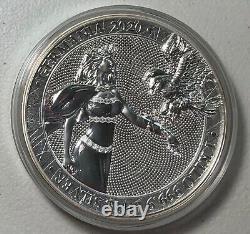 2020 Germania Mint 80 Mark Kilo. 9999 Argent dans une boîte originale Mintage total 100