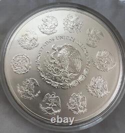 2020 Mexican Silver Libertad 1 Kilo. 999 Coin BU avec boîte - Seulement 500 frappées - Rare