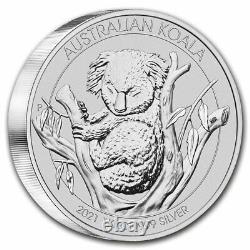 2021 Australie 1 Kilo Argent Koala Bu Sku#218837