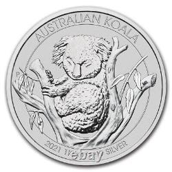 2021 Australie 1 kilo Argent Koala BE