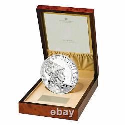 2021 Britannia Premium Executive Uk 1kg One Kilo Silver Proof Coin