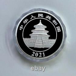 2021 Chine Argent 1 Kilo Panda Coin