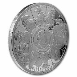 2021 GB Prf 2 Kilo Silver Queen's Beasts Collector (withbox & Coa) Sku#234430