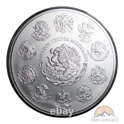 2021 Mexique Libertad en argent d'un kilo, Ley 999 Plata Pura, seulement 500 frappées