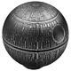 2021 Niue $100 Star Wars Death Star Sphérique 1 Kilo. 999 Pièce D'argent 299 Fabriquée