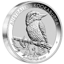 2021 P Australie Argent Kookaburra Kilo 32.15 Oz $30 Bu