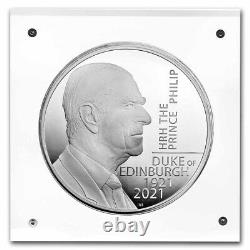 2021 Prince Philip, Duc D'édimbourg 2 Kilos Silver Proof Coin Sku#241209