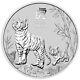 2022 1 Kg Australian Kilo Lunar Année De La Tiger Silver Coin (bu) 0,9999 Fin