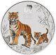 2022 1 Kilo Argent 30 $ Australie Lunar Year Of The Tiger Série Iii Pièce Colorée
