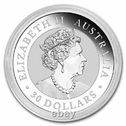 2022 Australie 1 kilo Kookaburra en argent BE