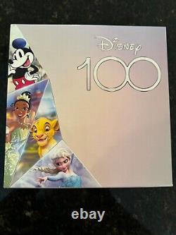 2023 1 Kilo d'argent Samoa Disney 100 ans de merveille Mickey Mouse BE, Boîte/COA