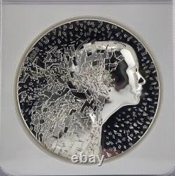 2023 CIT Silver Burst Kilo Cook Islands $100 NGC PF70 UC POP 1 Seulement 99 Fabriqués