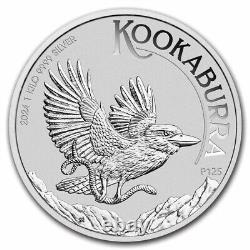 2024 Australie 1 kilo Kookaburra en argent BE