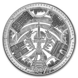 2024 Barbade 1 kilo Argent Paris (avec boîte et COA)