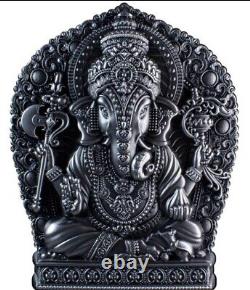 2024 Corée du Sud Ganesha 1 kg Kilo UHR Argent Empileur Éléphant Komsco #22 / 199