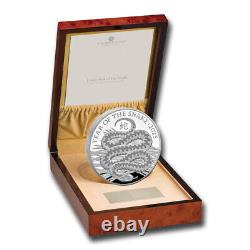 2025 Grande-Bretagne 1 Kilo Argent Année du Serpent Pf (Boîte & COA)