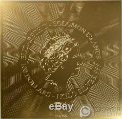 Adele Gustav Klimt 1 KG Kilo Argent Monnaie 100 $ Îles Salomon 2020