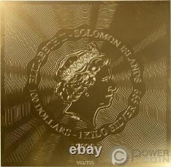 Adele Gustav Klimt 1 KG Kilo Argent Pièce 100$ Îles Salomon 2020