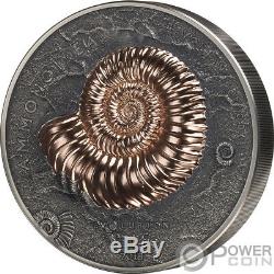 Ammonite Evolution De La Vie 1 KG Kilo Silver Coin 20000 Togrog Mongolie 2018