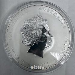 Année du Cheval 2014 Kilo Australie $30 en argent dans une capsule