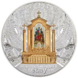 Arménien 30.100 Dram 2021 Kathedrale Von Etschmiadsin 1 Kilo Silber Pp