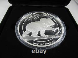 Australian Koala 2016 1 Kilo Silver Proof Coin. Mintage Limité De 500, Be Quick