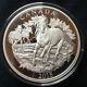 Canada 1/2 Kilo 9999 Argent Proof Coin Canadian Horse Mintage1 000