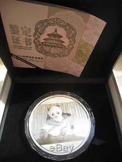 Chine 2014 1 Kilo Argent Panda Coin