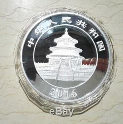 Chine 2016 Argent 1 Kilo Panda Coin