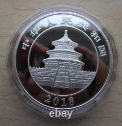 Chine 2018 Argent 1 Kilo Panda Coin
