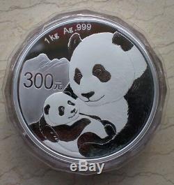 Chine 2019 Argent 1 Kilo Panda Coin