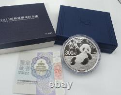Chine 2020 Argent 1 Kilo Panda Coin