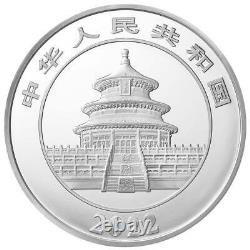 Chine 300 Yuan 2022 40 Ans Panda Dans L'affaire 1 KG Argent Preuve