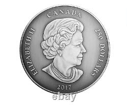 Collection De Pièces Canadiennes 2017 Argent Un Kilogramme 1kilo Ultra High Relief Coin