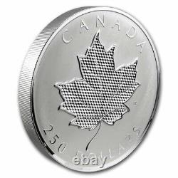 Feuille d'érable pulsante en argent d'1 kilo 2024 RCM à 250$