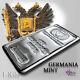 Germania Mint Cast 1 Kilo Silver Bar Gem Bu Germania Mint Direct Printemps9 Pièces