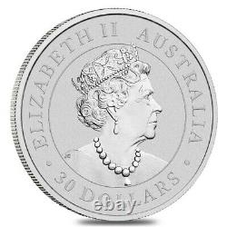 Lot De 5 2021 1 Kilo Silver Australian Koala Perth Mint. 9999 Bu Fine Dans Le Chapeau