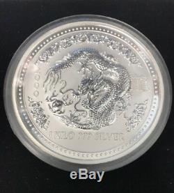 Lunaire Australien Année Monnaie Du Zodiaque Chinois Du Dragon 2000 1kilo