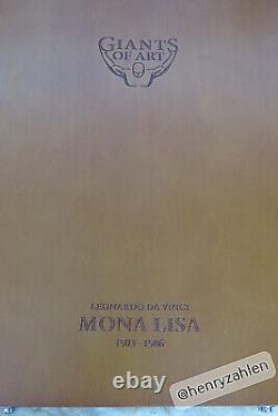 Mona Lisa Leonardo Da Vinci, Giants Of Art, 1kg Kilo Silvercoin, Niue 2017