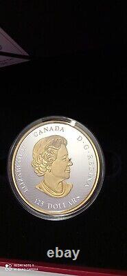 Monnaie royale canadienne 2020 Pièce de monnaie en argent fin 999 de 1/2 kilo Dragon chanceux