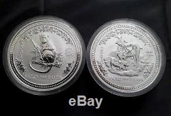 Perth Mint Lunar Series I Kilo Coin 12 Set Pc. Une Fois Dans Une Acquisition À Vie