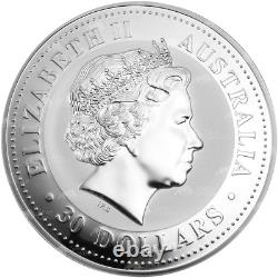 Pièce d'argent Australian Kookaburra de 1 kilo de 2009 de la Monnaie de Perth