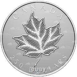 Pièce d'argent feuille d'érable pulsante de 1 kilo 2024 de la Monnaie royale canadienne