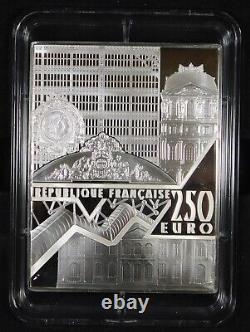 Pièce de monnaie en argent de 1/2 kg kilo, 250 euros, portrait de Vincent Van Gogh, France Euro 2020