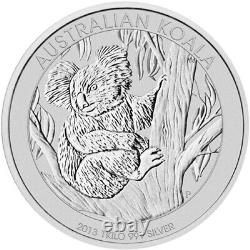 Pièce en argent australienne Koala 1 kilo 2013 (FDC)