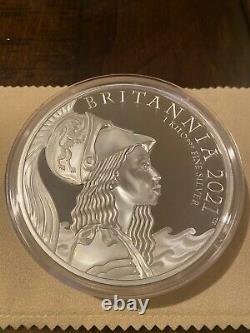Première Grève Série #3! Britannia 2021 Royaume-uni Premium Exclusive Silver Kilo Coin