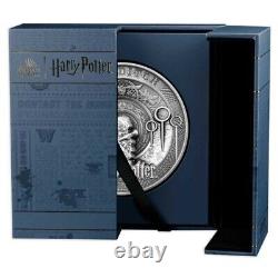 Quidditch Harry Potter pièce de monnaie en argent de 1 kilo à plusieurs couches de 25 $ Samoa 2023