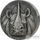 Rhino Big Five Mauquoy 1 Kg Kilo Argent Monnaie 10000 Francs Côte D'ivoire 2020