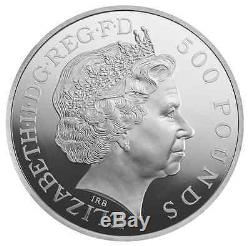 Royaume-uni 2013 500 Livres Prince George De Christening Cambridge 1 KG Silver Coin Kilo